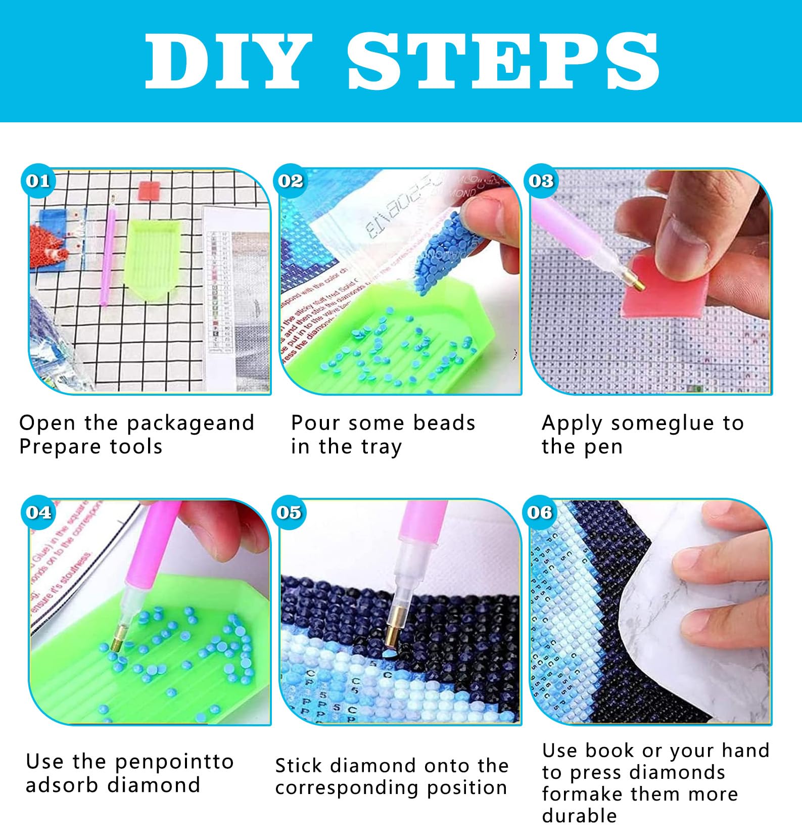 Meothan Skull Diamond Art Kits for Adults-Skull Last Flying Diamond Painting Kits for Adults Beginners, 5D DIY Full Drill Round Rhinestone Gem Art Crafts Paintings for Home Wall Decor 12