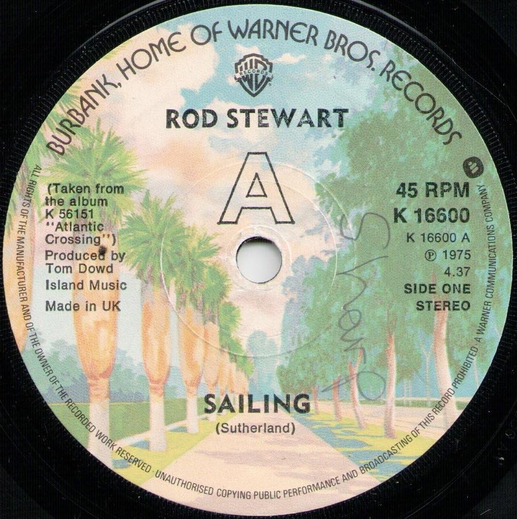 Sailing - Rod Stewart 7" 45