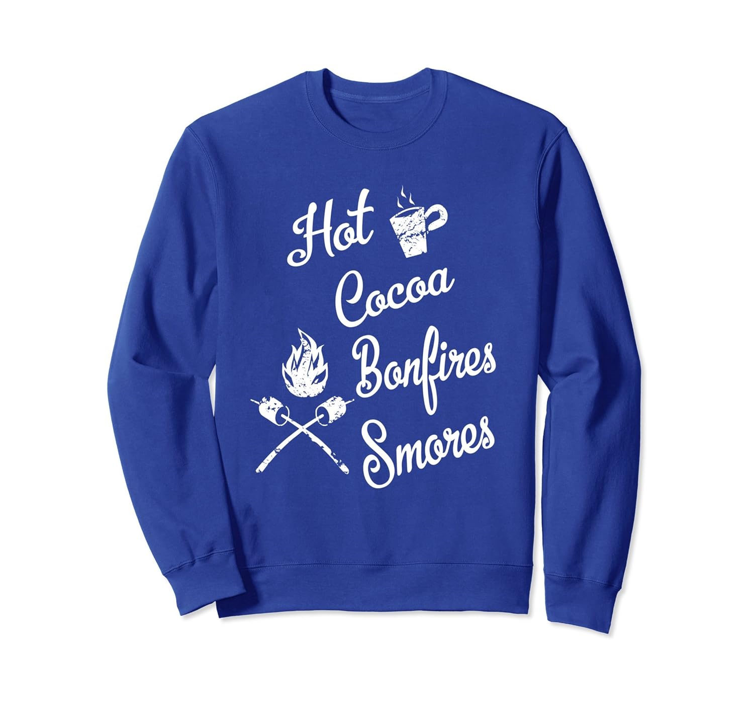 Hot Cocoa Bonfires Smores Sweatshirt Fall Gift Women,Girls-Rose