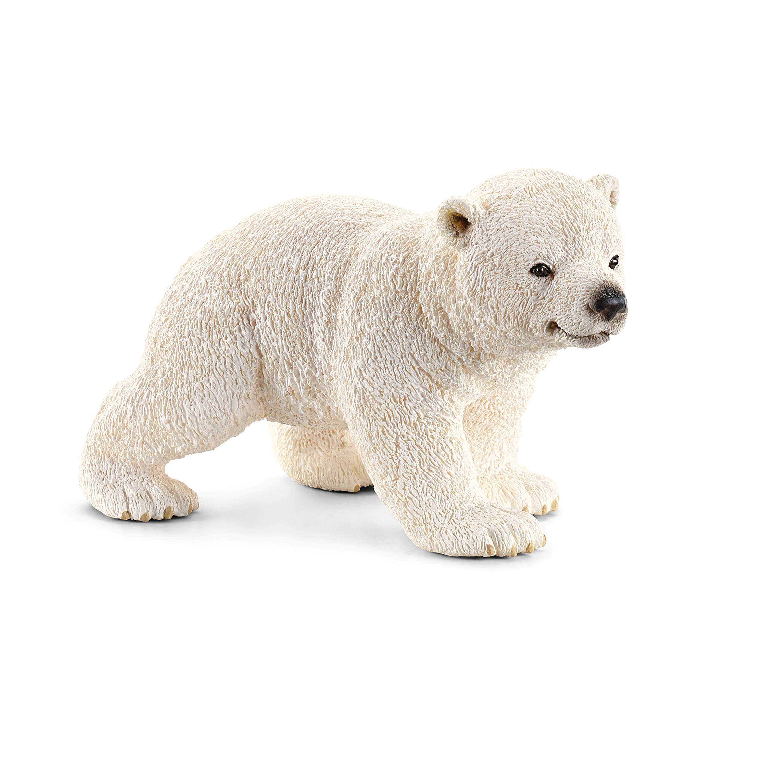 SCHLEICH 14708 Polar bear cub, walking, from 3 years WILD LIFE - Figurine, 4 x 7 x 4 cm