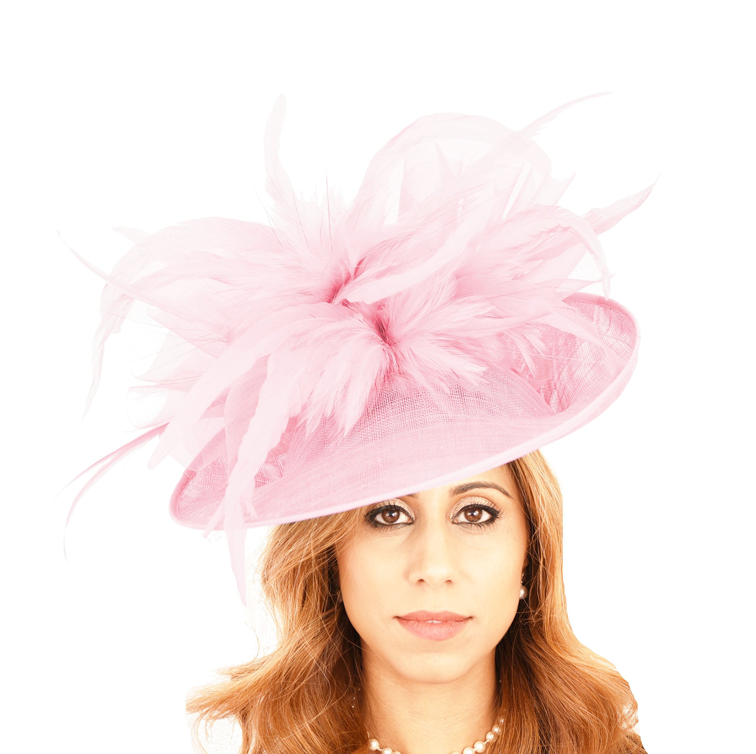 Gorgeous Buzzard Bow Ascot Derby Wedding Hat - Available in 40 Colours