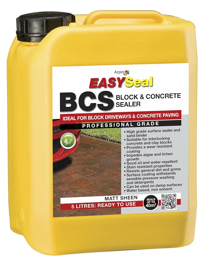 Block and Concrete sealer EASYSeal BCS 5 Ltr Amazon.co.uk DIY & Tools