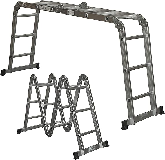 Multipurpose Ladder 12 steps, 3.6 meter: Buy Online at Best Price in