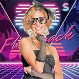 Ronilp 80s Fancy Dress Kit for Women Tutu Leg Warmers Fishnet Gloves Sunglasses view 4