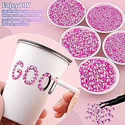 16000Pcs Resin Jelly Rhinestones with Tweezers for