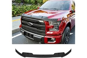 powoq Hood Deflector Compatible with 2015-2020 Ford F150 Hood Protector Shield TPE Deflector Replacement for 2015-2020 Ford F