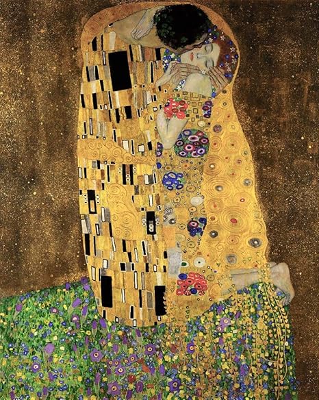 Amazon Com Ddtop Museum Collection Puzzles For Adults 1000 Piece Difficult Gustav Klimt Famous Oil Painting The Kiss Jigsaw Puzzle Challenge Yourself With 1000 Piece Puzzles Toys Games