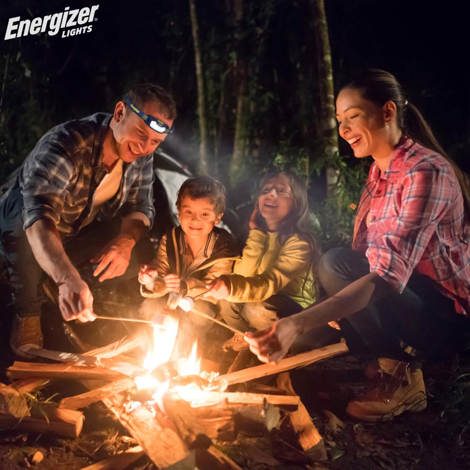 Energizer LED Headlamp Flashlight CS-125 - Running, Camping, and Outdoor Headlamps - Best Head Lamp for Adults and Kids, Batteries Included (ENHDCS22E) : Sports & Outdoors