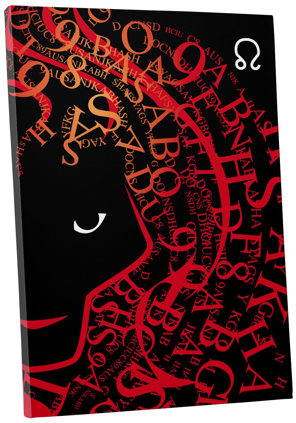 Pingo World 1221P7OJ9OG Pop Art 'Zodiac Sign Leo' Gallery Wrapped Canvas (20L x 30H), 20" x 30", Var
