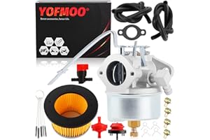 YOFMOO 631921 Carburetor for Tecumseh 631070 631070A 631074 631245 631820 632284 H25 H30 H35 H40 Engine Carb Chipper Shredder Tiller Generator Snow Blower