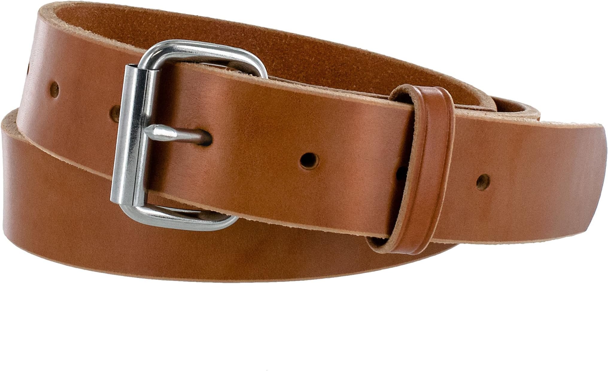 Hanks Gunner - USA Made Concealed Carry CCW Leather Gun Belt - 100 Year Warranty - 14 Ounce