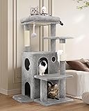 Globlazer Cat Tree Tower for Indoor Cats, 50-inch