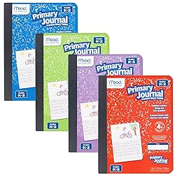 Mead Primary Journal, Half Page Ruled, Grades