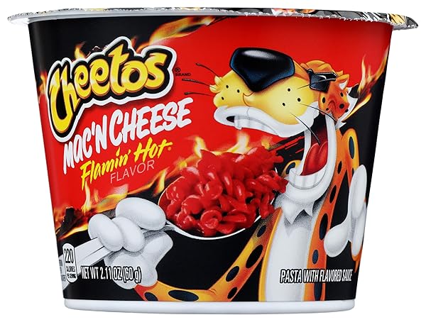FLAMIN’ HOT MAC-N-CHEESE (INDIVIDUAL CUP 2 OUNCES EACH)