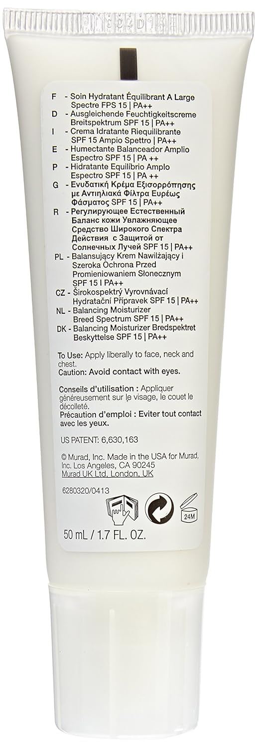 murad balancing moisturizer