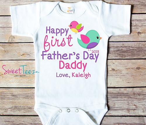my first father's day baby outfit