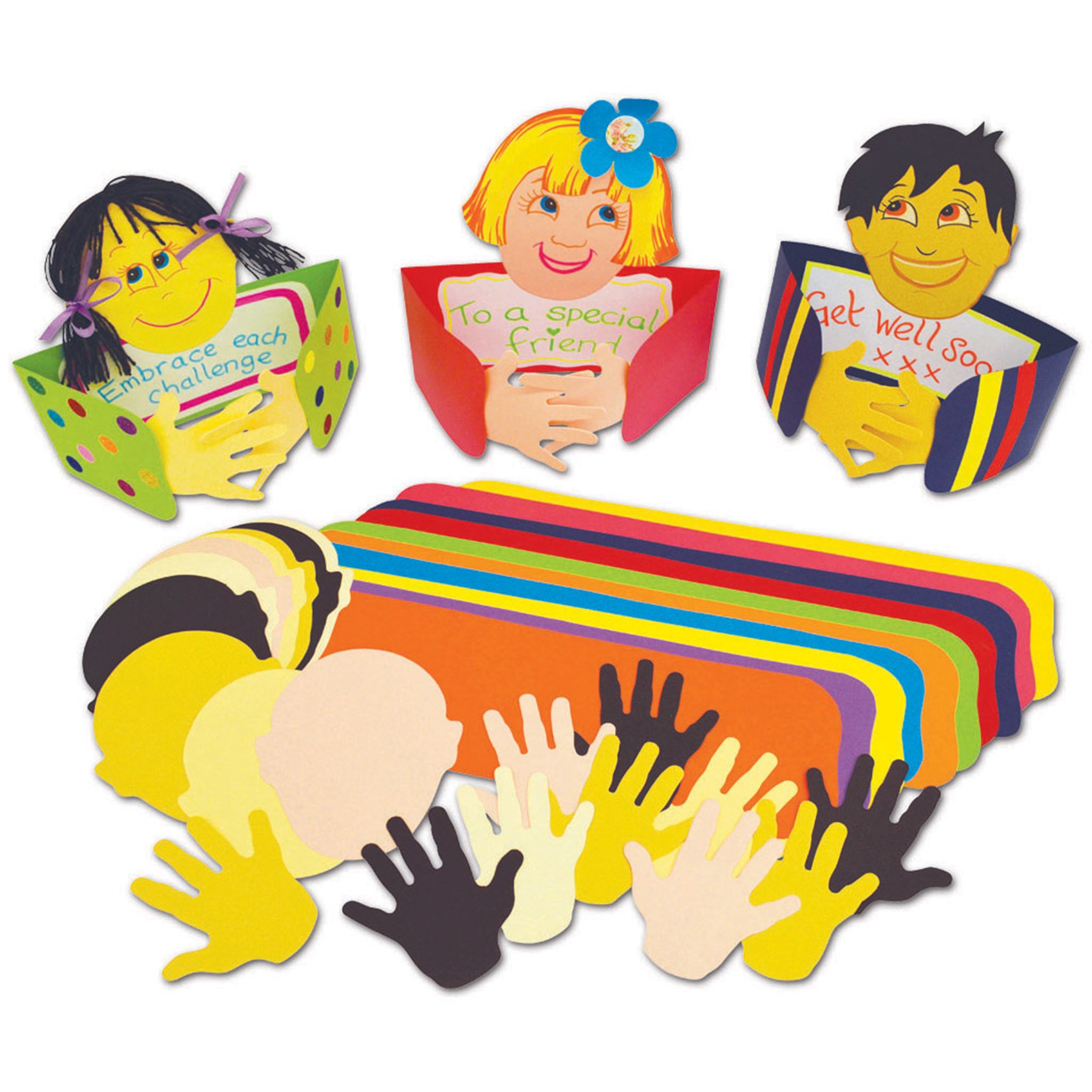 Springboard 10305 Hugging Cards Craft Card-Making Activity Pack (Pack of 30)