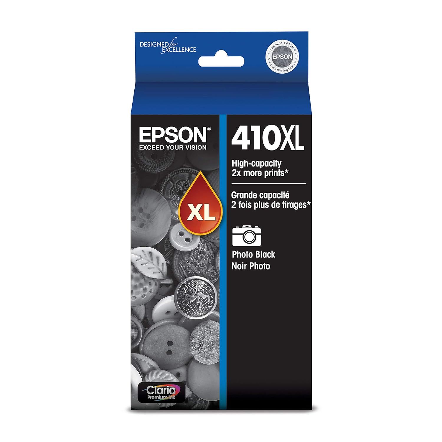 Epson 410XL Black Ink Cartridge, High Capacity Amazon.co.uk Electronics