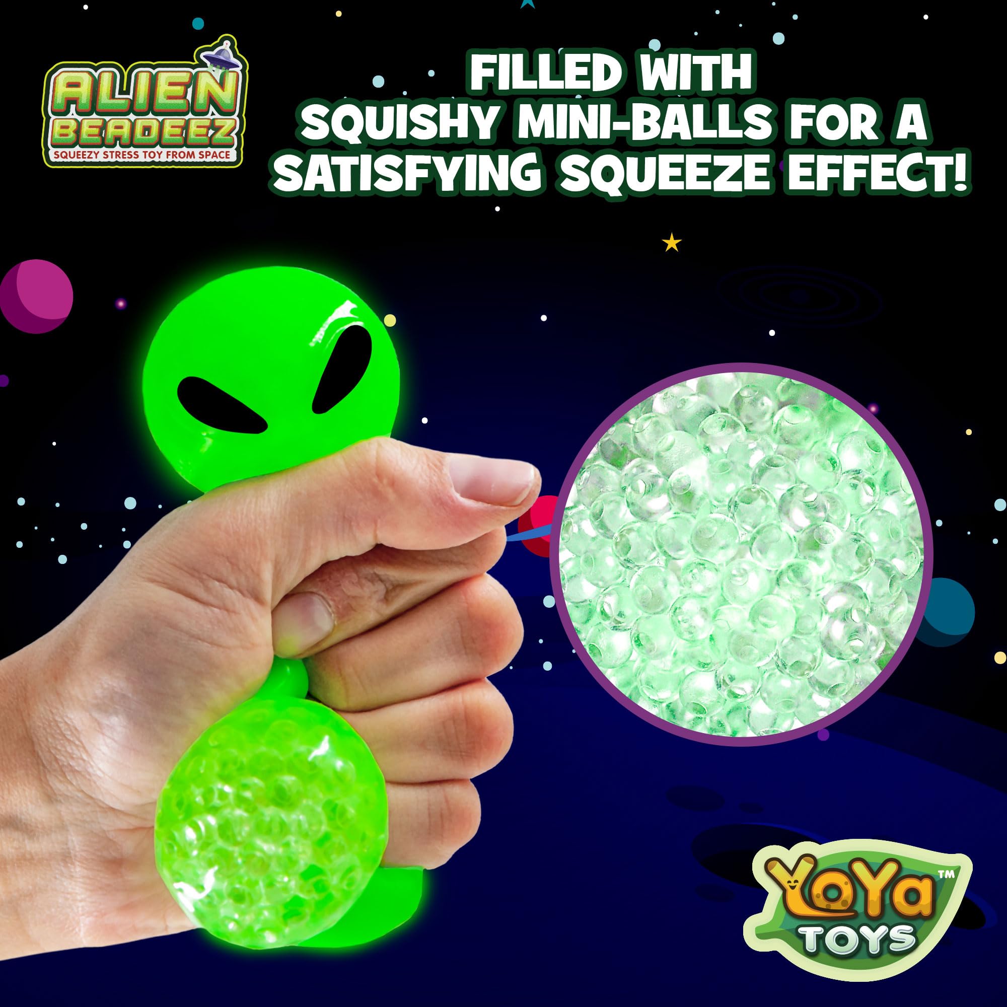 Mua Alien Squisheez Set - Fidget Toy Stress Ball - Colorful Soft ...