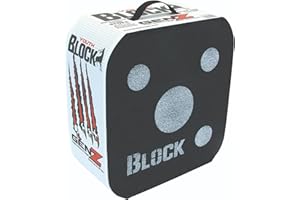 FIELD LOGIC Block GenZ 16" Youth Open Archery Target, 40Lb Draw, Easy Removal, Multi-Color