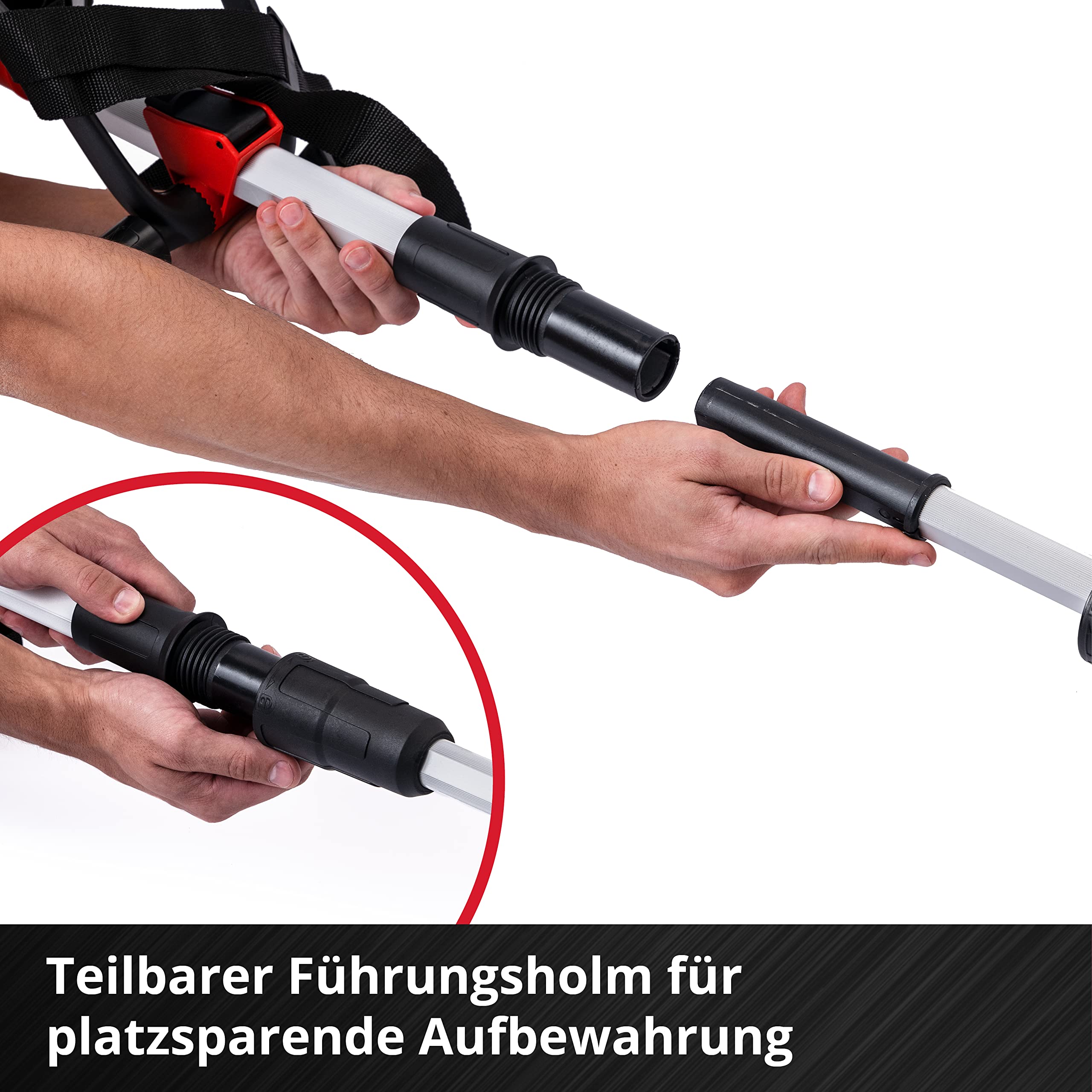 Einhell Akku-Rasentrimmer GE-CT 36/30 Li E - Solo Power X-Change (Lithium Ionen, 2x18 V, 9.000 U/min., elektr. Drehzahlregulierung, Fadenspule mit Tippautomatik, Flowerguard, ohne Akku und Ladegerät) 8