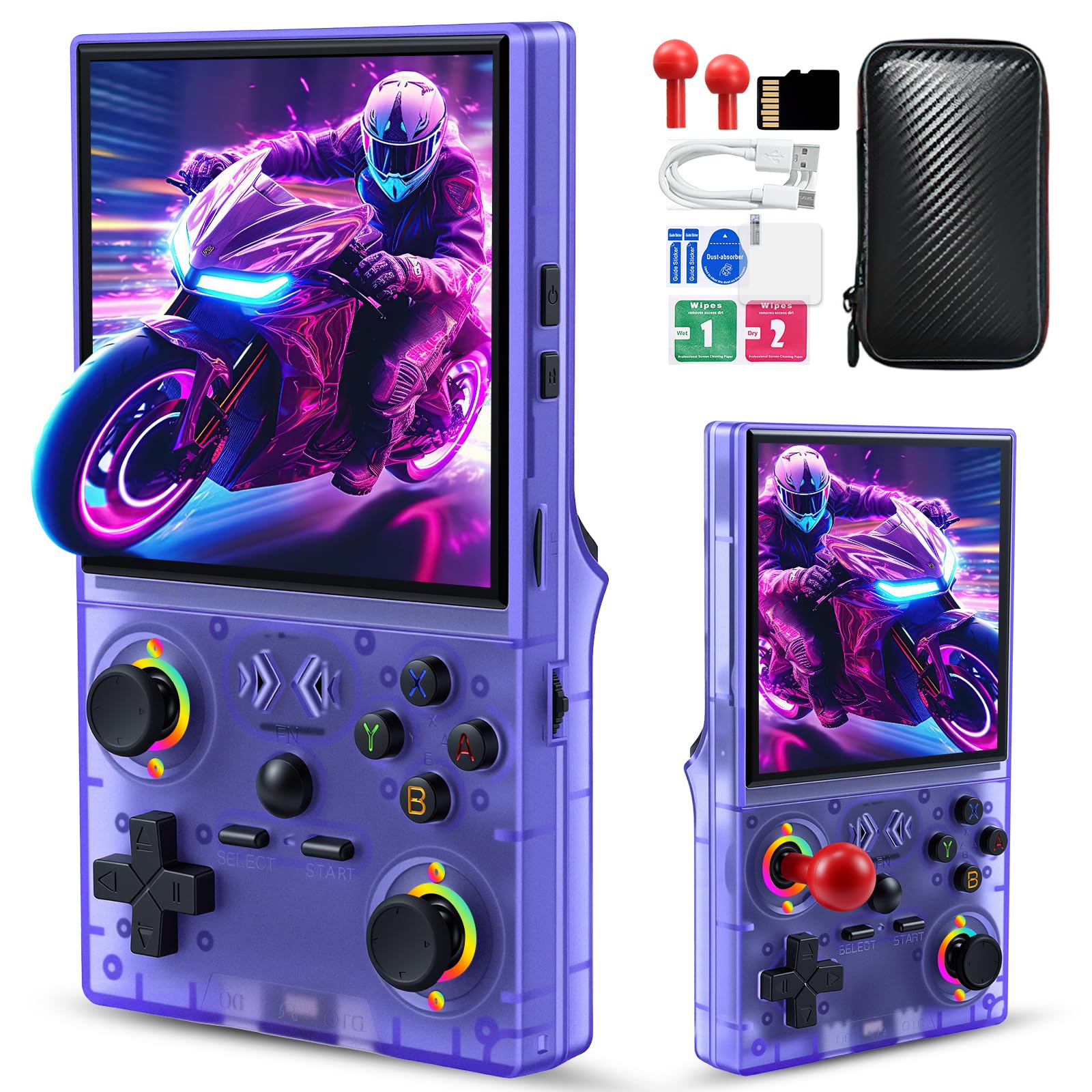 Photo 1 of ***WONT GET PAST LOADING SCCREEN**
UYTGXEN XF40V Retro Handheld Game Console with 2*Detachable Long Joysticks, 4.0-Inch HD IPS Screen Retro Gaming Console, Preloaded Classic Games with Multiple Emulator, Pocket Video Gaming