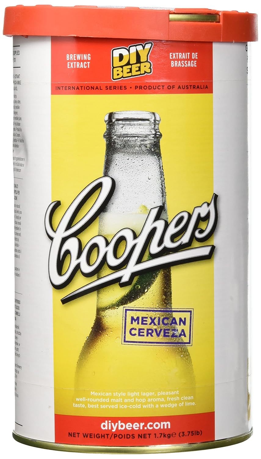Coopers Diy Beer Mexican Cerveza Homebrewing Craft Beer Brewing Extract - 