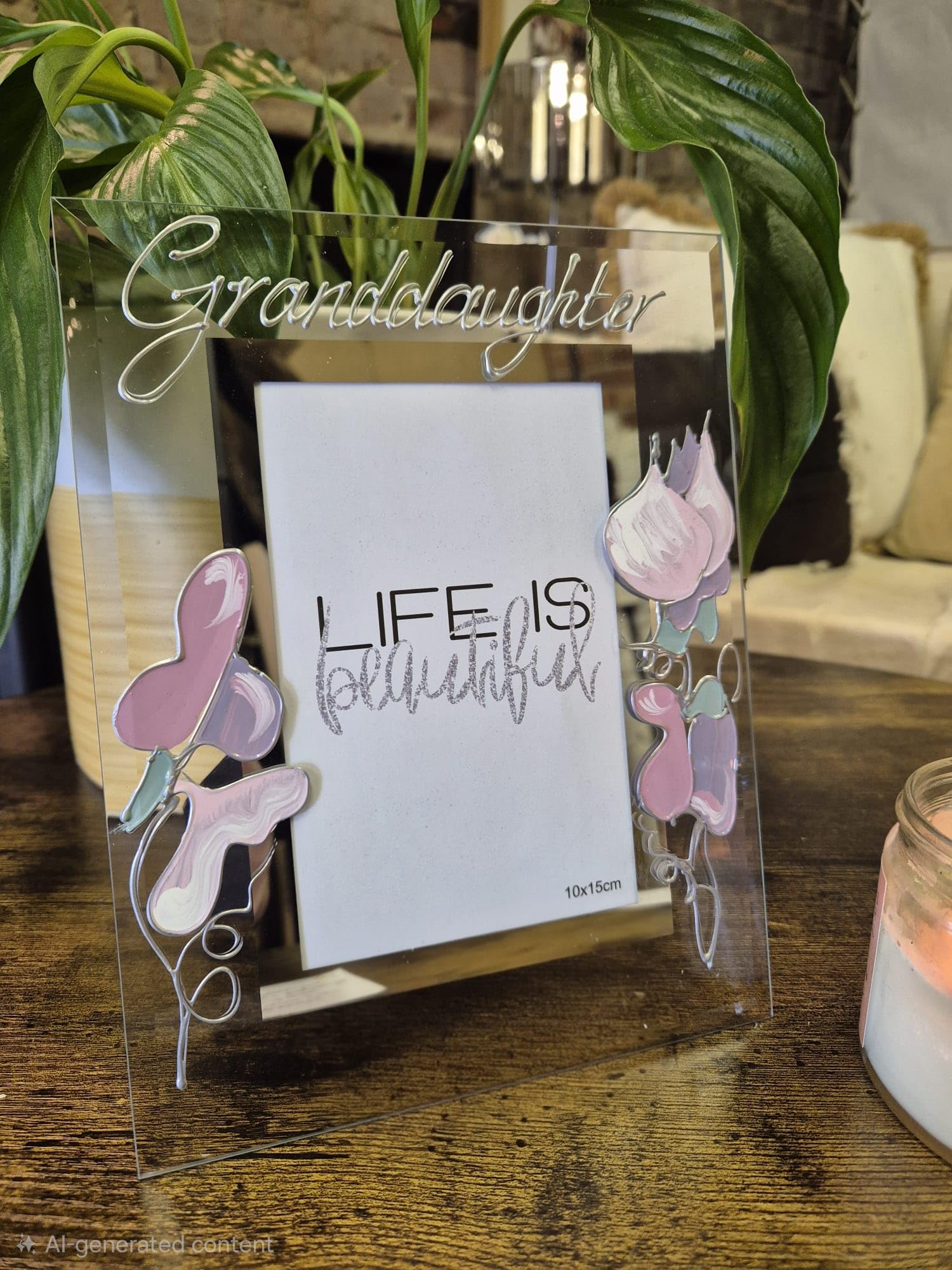 Granddaughter Photo Frame Port (Sweet Pea)