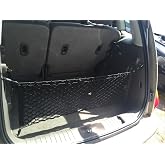 Envelope Style Trunk Mesh Cargo Net Compatible with Chrysler PT Cruiser 2001-2010 - Car Accessories - Premium Trunk Organizers and Storage - Cargo Net for SUV - Vehicle Carrier Organizer