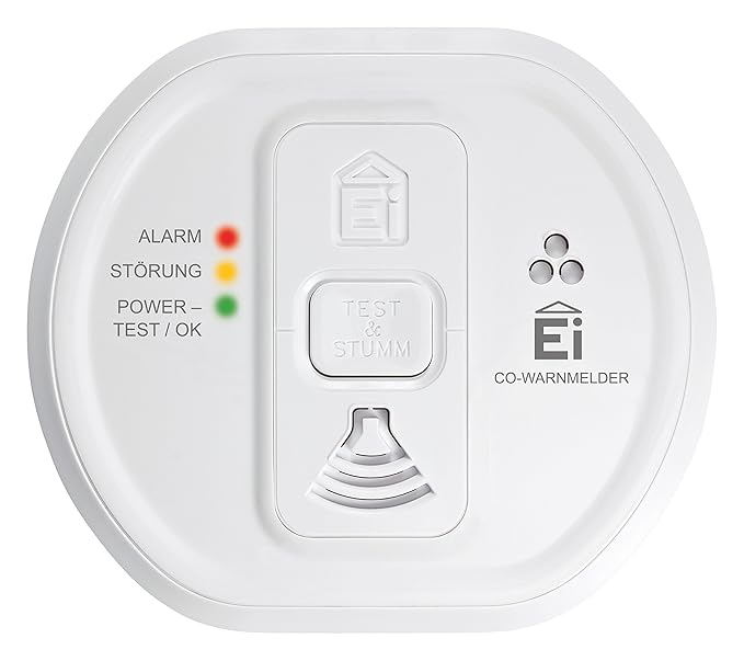 Ei Electronics Professional i-serie Kohlenmonoxidwarnmelder mit fest eingebauter 10-Jahres-Lithiumbatterie, funkvernetzbar mi