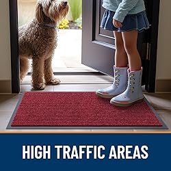 OLANLY Front Door Mat Indoor Outdoor