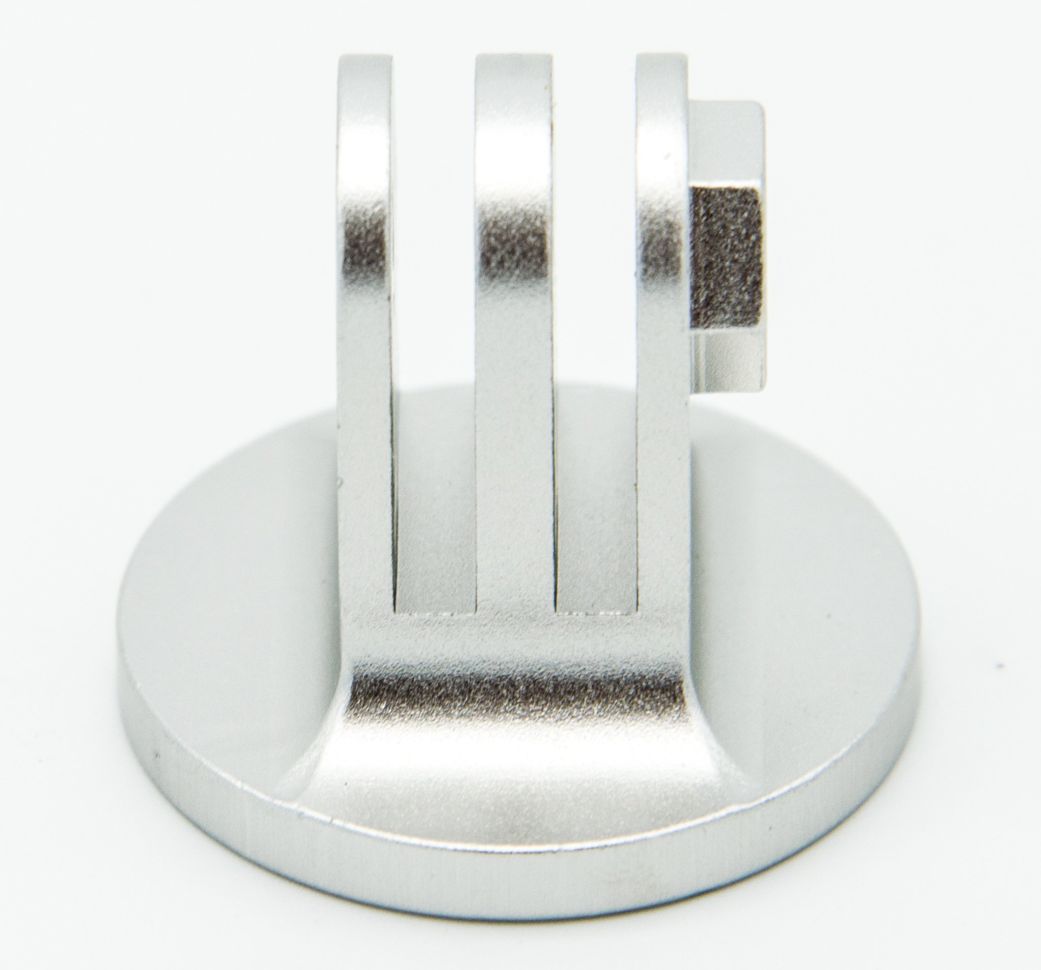 PROtastic CNC Machined Aluminium Tripod Mount Compatible With GoPro, Xiaomi, SJCAM etc Action Cameras (Silver)