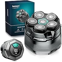 6D Head Shavers for Bald Men, kensen Upgraded Magnetic Head Shavers, Long Battery Life Skull Shaver, IPX6 Wet/Dry Shaving Ele