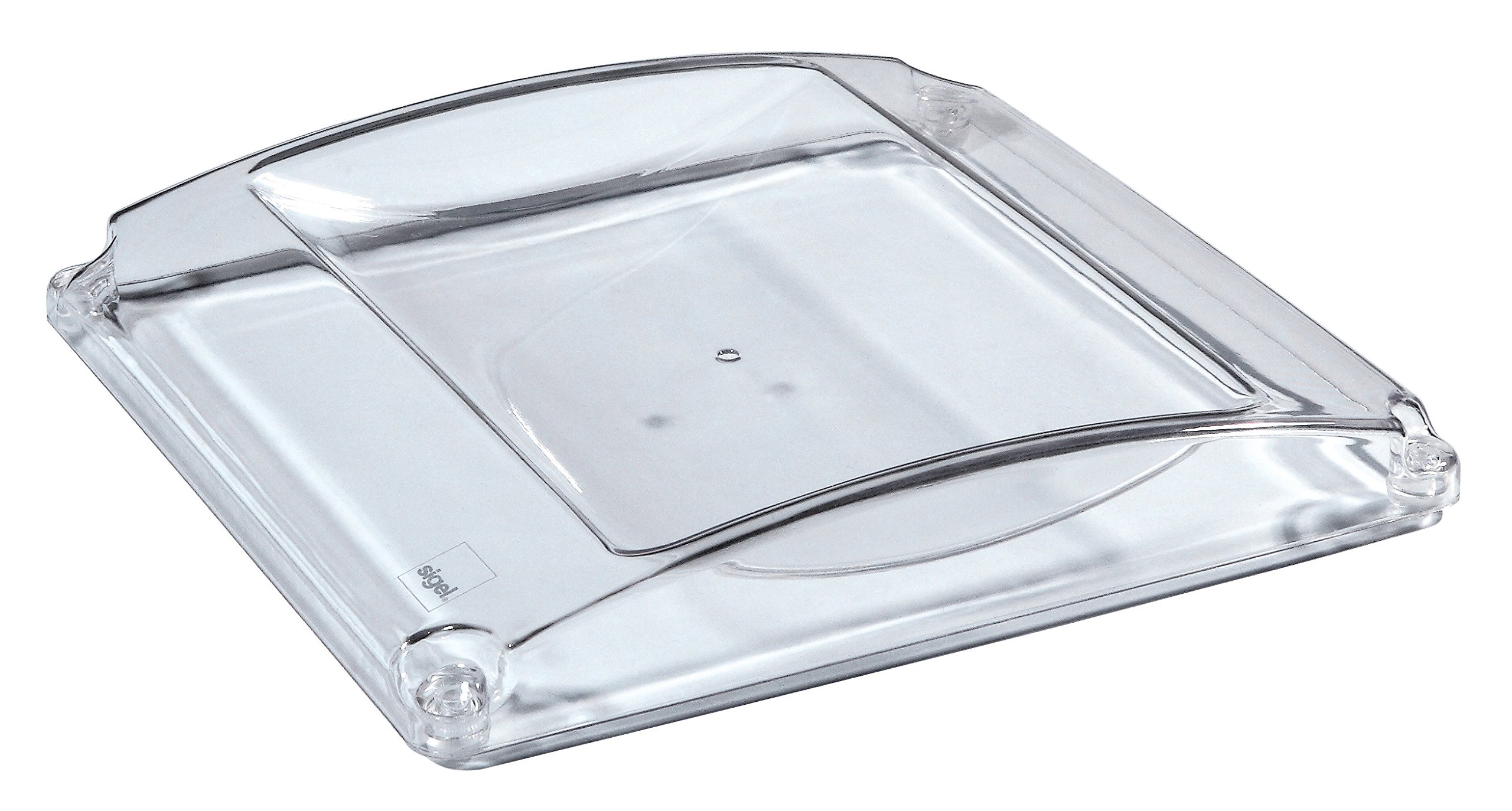 SIGEL ZB141 Money Tray, 18 x 3 x 19 cm, rigid plastic, transparent