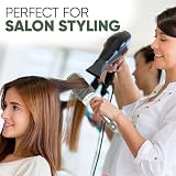 Beauty Carves Round Hair Brush 53mm Thermal Ceramic Nano Ionic Volume +2 Clips view 4