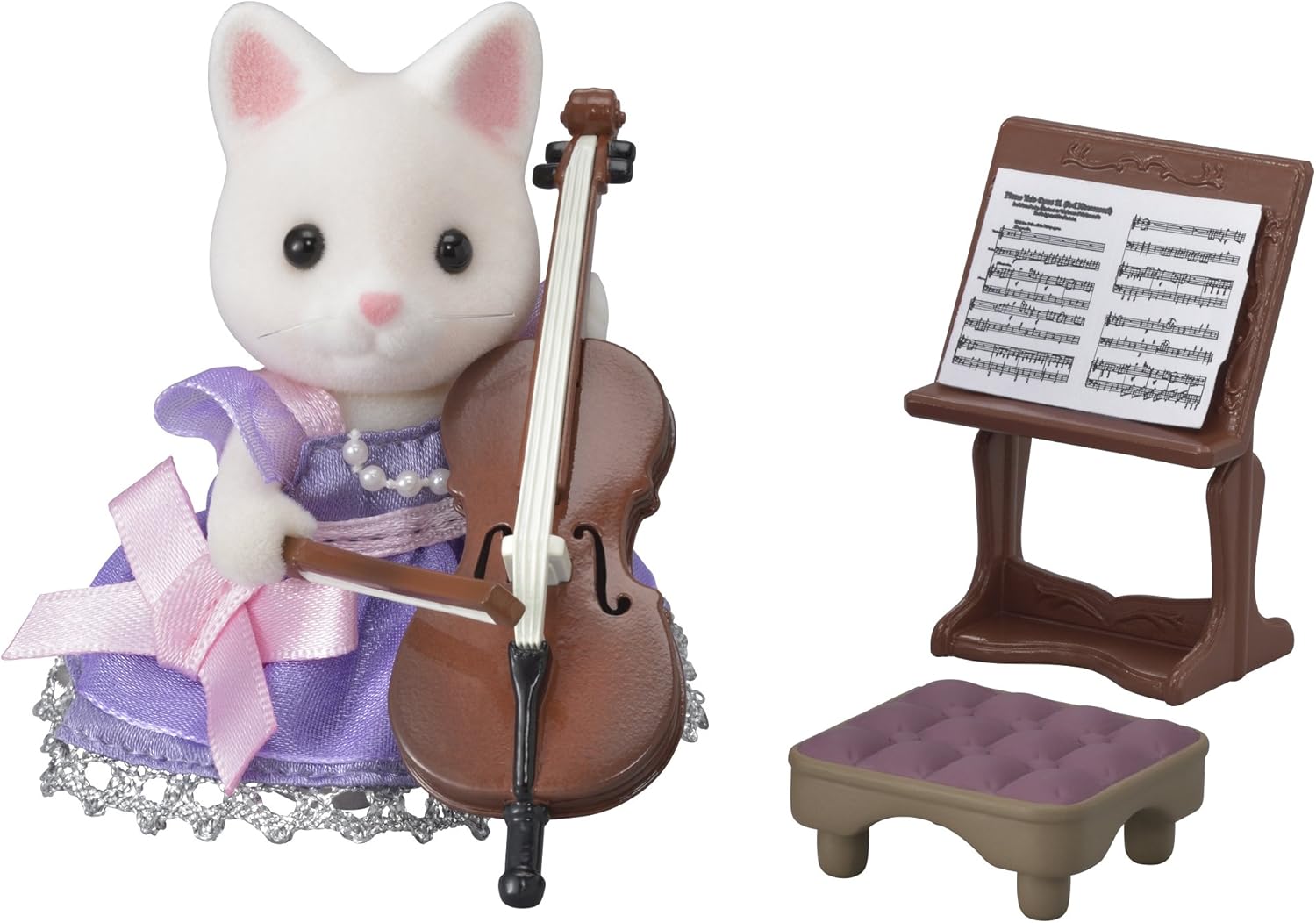 calico critters grand piano concert set