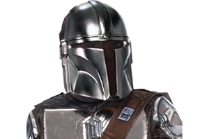 RUBIES Rubie's Star Wars: The Mandalorian Beskar Armor Kids 1/2 Face Mask