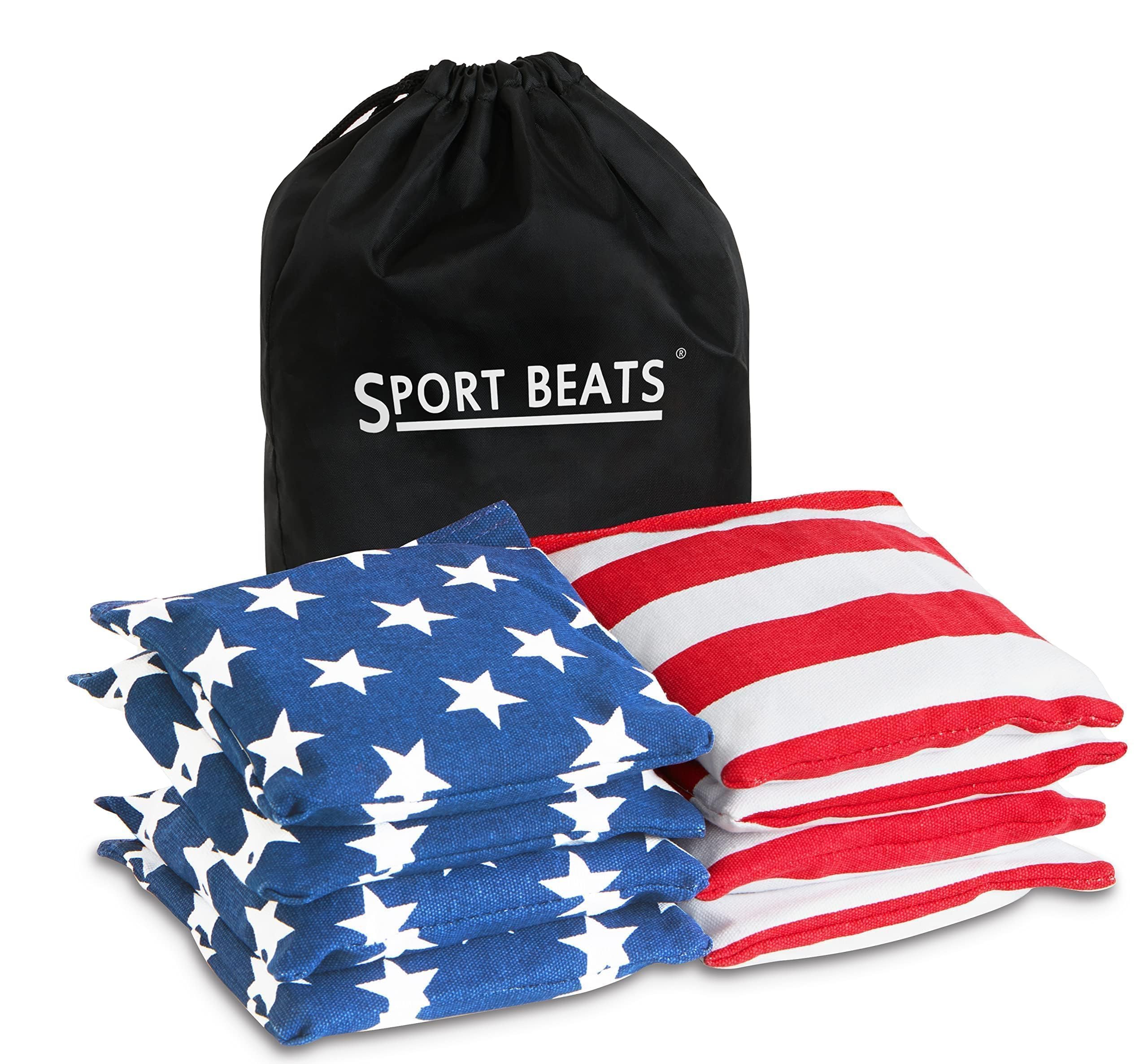 Cornhole Bags Set of 8 Regulation Size & Weight