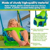 TP Toys Quadpod 4-in-1 Growable Swing Seat Green 6 Months to 8 Years view 4