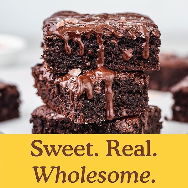 SIMPLE MILLS ALMOND FLOUR BAKING MIX, CHOCOLATE BROWNIE MIX – GLUTEN FREE, PLANT BASED, 12.9 OUNCE (PACK OF 1)