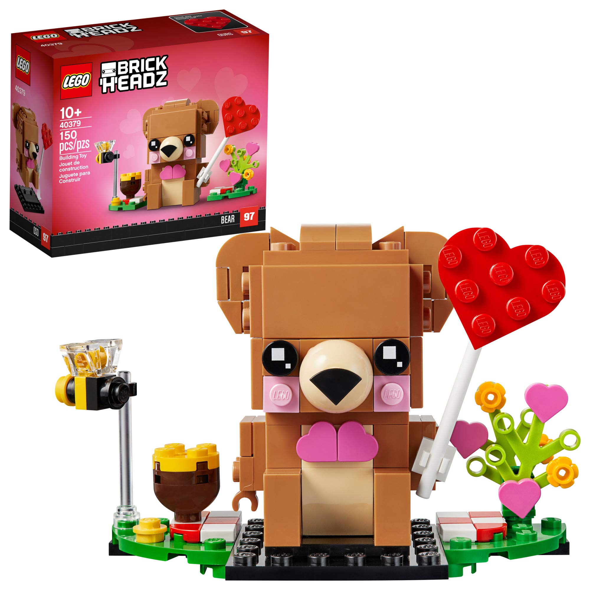 Lego Brickheadz Valentine's Bear 40379 - 150 pieces