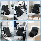 POOTACK Lumbar Support Cushion Memory Foam Back Support view 6