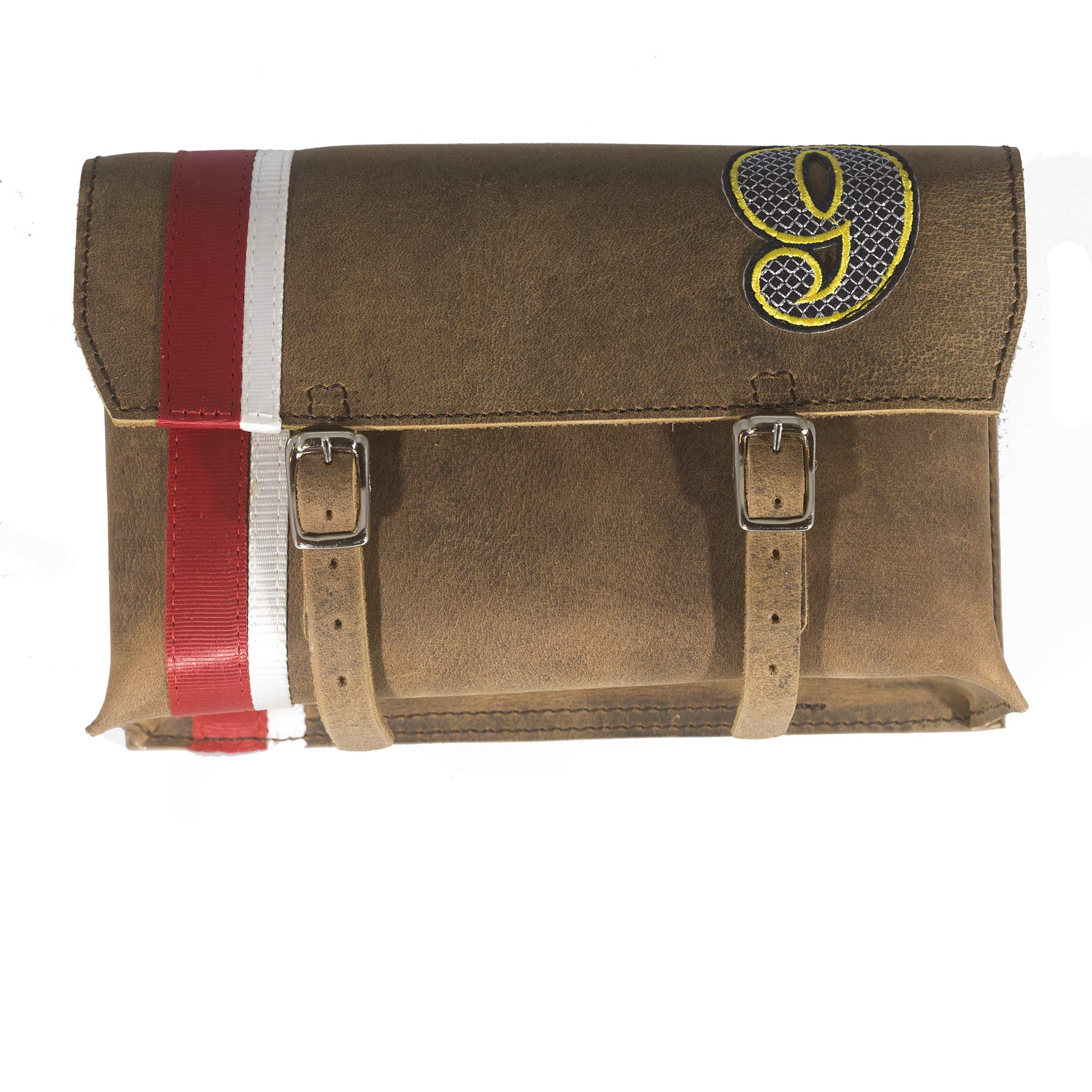 London Craftwork Arsenal Football Tribute Collection Leather Handlebar Saddle Bag Shirt Various Numbers in Stock (Number 9)