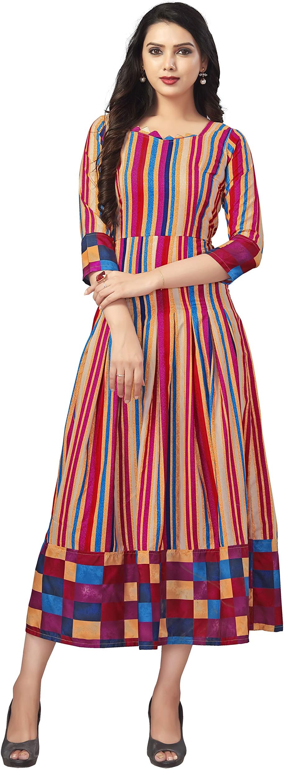 Venisa Women's Rayon wrap Kurtas