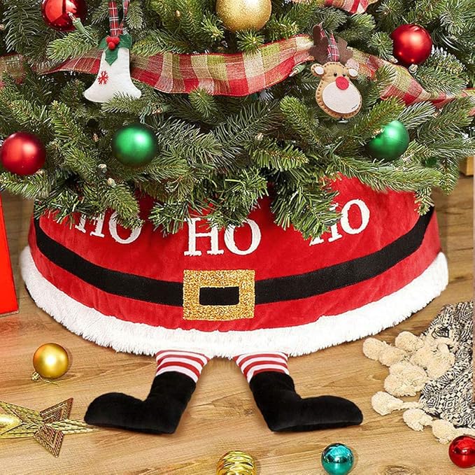 Christmas Tree Skirt, Christmas Tree Collar, 30Inch Three