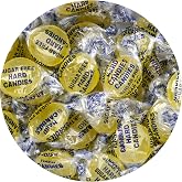Sugar Free Lemon Drops, 2 Pound Bulk Bag (Approx. 140 Pieces), Individually Wrapped Hard Candy, The Hampton Popcorn &amp; Candy Company