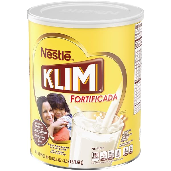 NESTLE KLIM POWDERED MILK PREBIO 56.4 OUNCE (PACK OF 1)