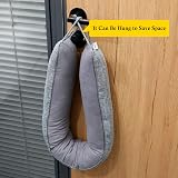 fowong Draft Excluder for Doors 87 x 10 cm Heavy Duty Grey view 6