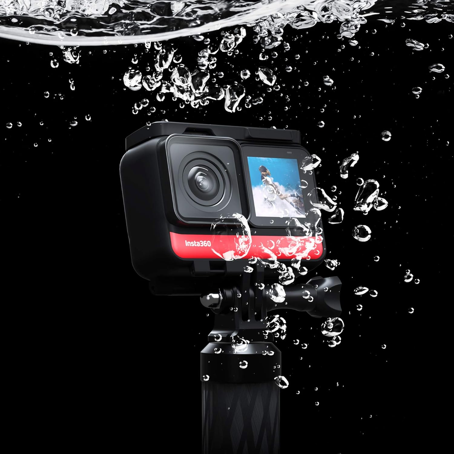 Insta360 ONE R Twin Edition – Action Camera & 360 Camera with Interchangeable Lenses, Stabilization, IPX8 Waterproof, Touch Screen, AI Editing : Camera & Photo