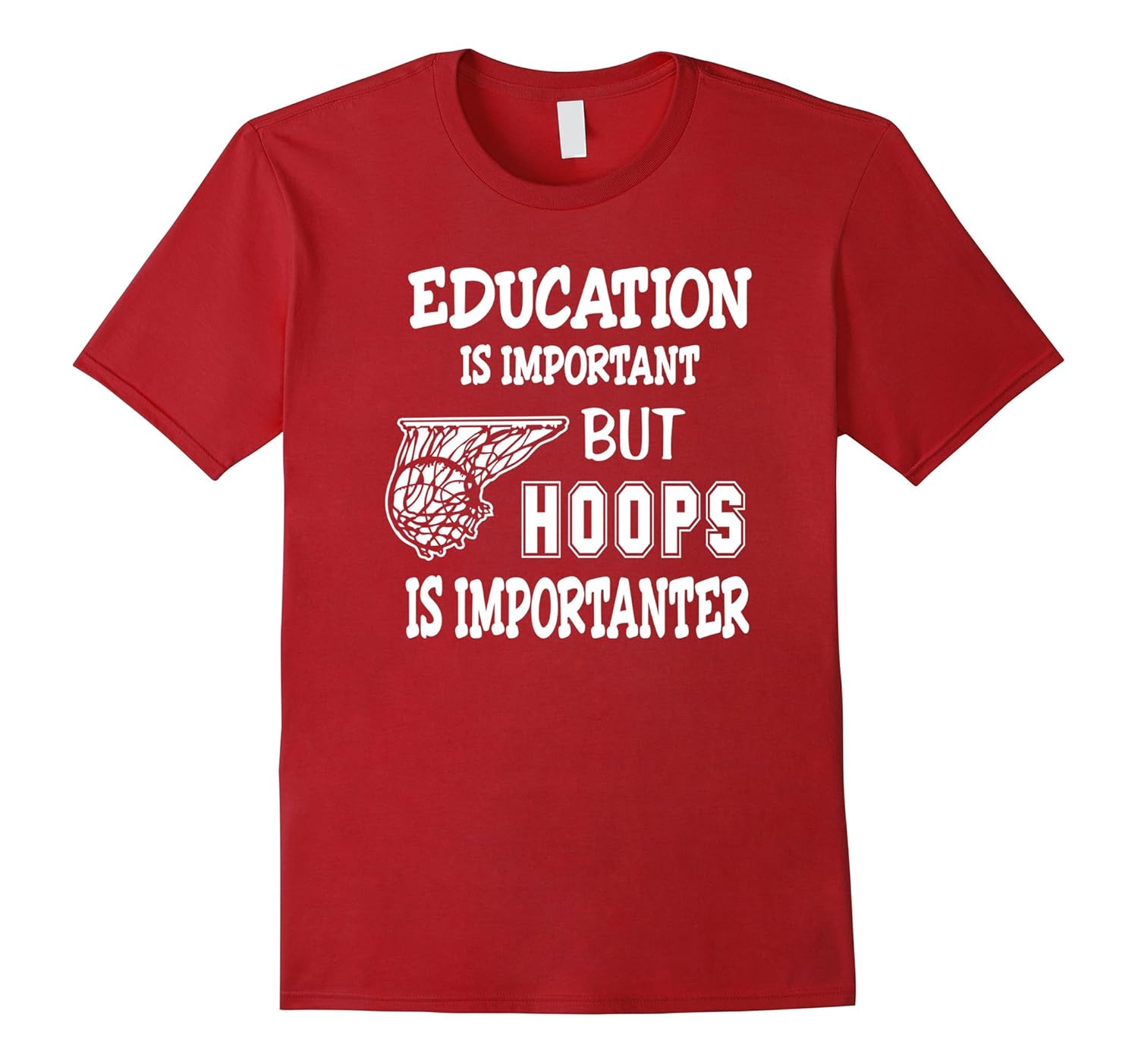 Funny Basketball Hoops TShirt BBall Shirt-ANZ